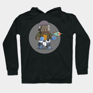 Relic Hunters - Grey Dwarf with Dragonscale Armor Hoodie